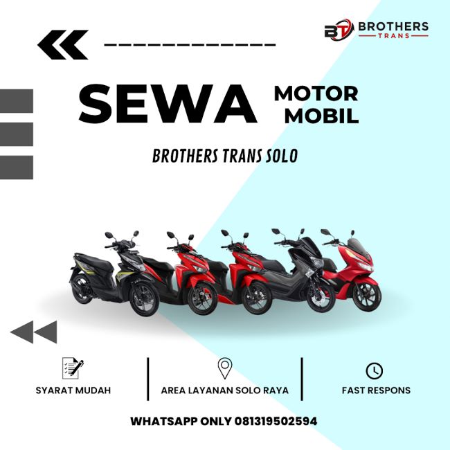 Brothers Trans Sewa Motor Solo - Photo by Google