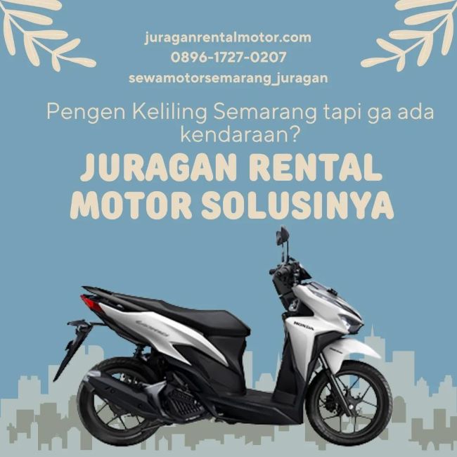 Juragan Rental Sewa Motor Semarang - Photo by Facebook