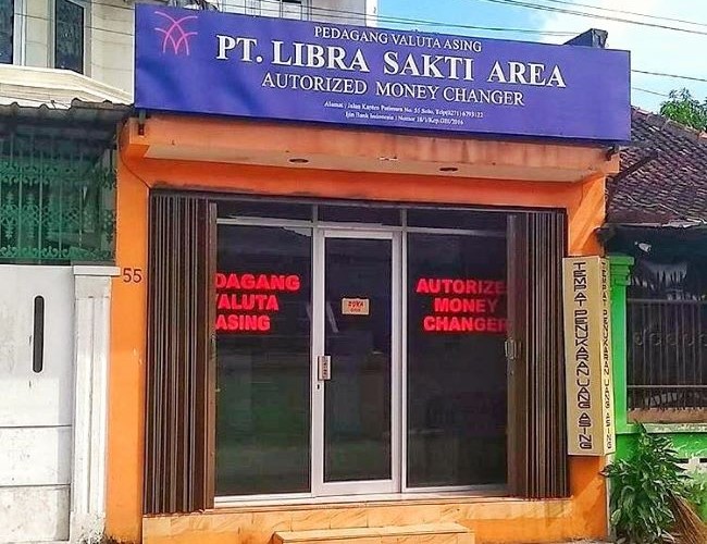 PT. Libra Sakti Area Money Changer Solo - Photo by Google