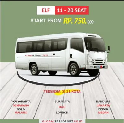 10 Rental Sewa Isuzu Elf Bandung, No 5 Lepas Kunci Harga 1.250.000 Bisa Pariwisata Ke Pangandaran Atau Jakarta