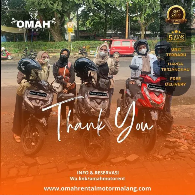 Omah Motorent Sewa Motor Malang - Photo by Facebook
