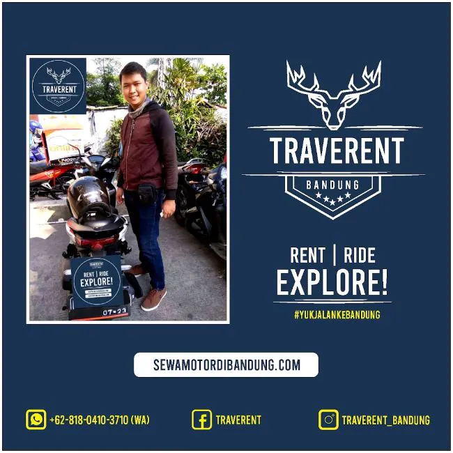 Traverent Sewa Motor Bandung - Photo by Google
