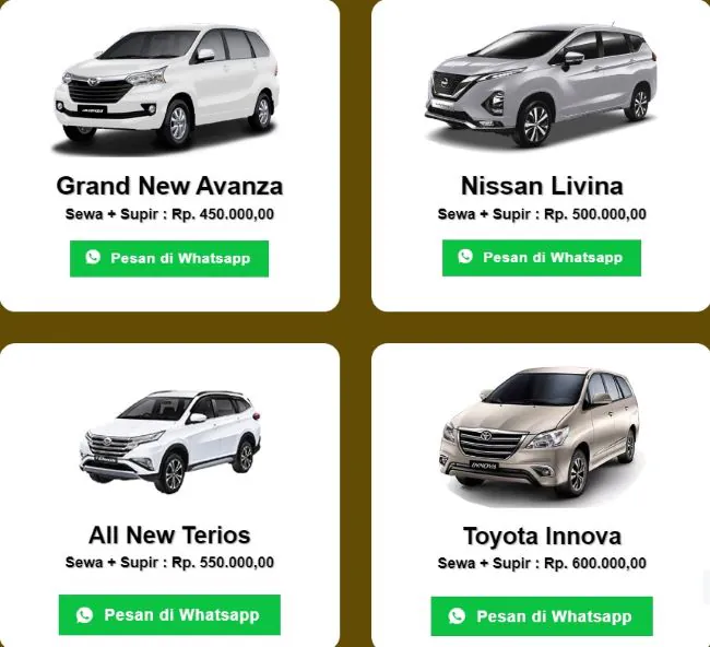 Flobamora Rent Car Menteng - Photo by Official Site