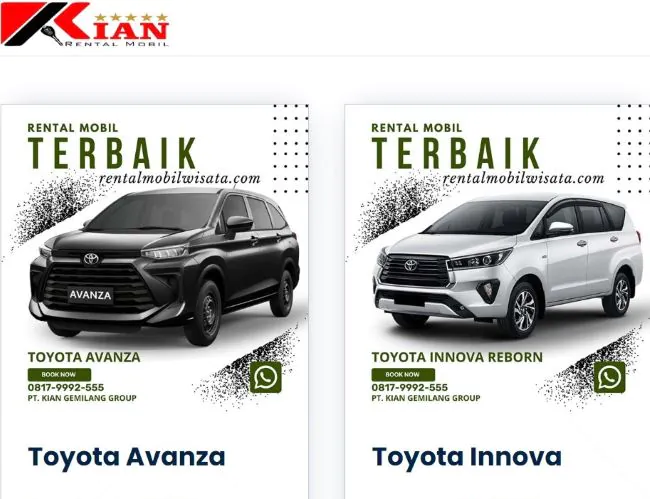 Kian Rental Mobil Cempaka Putih - Photo by Google