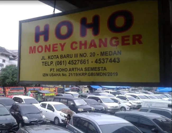 HOHO Money Changer Medan - Photo by Google