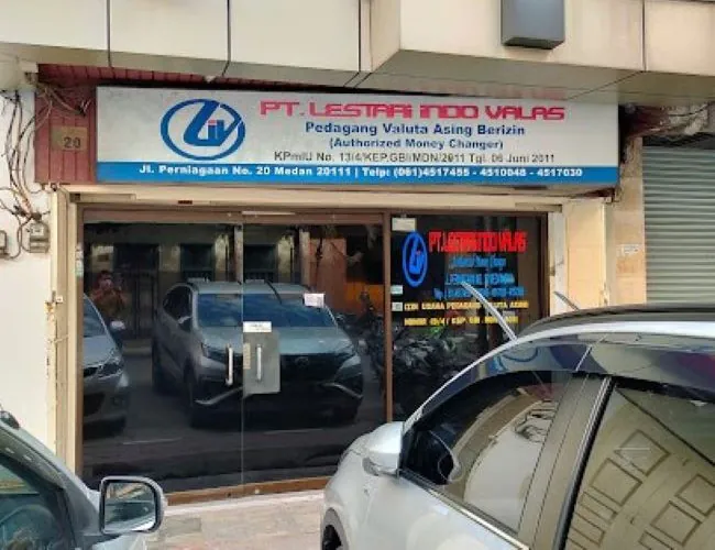 PT. Indo Lestari Currency Money Changer Medan - Photo by Zaubee