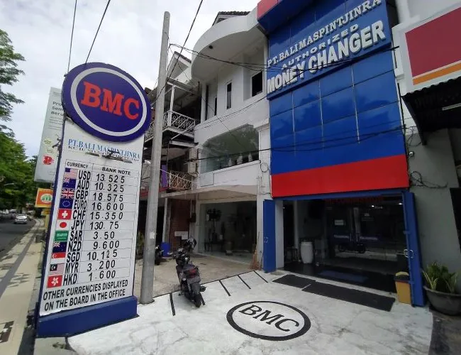 BMC Money Changer Bali - Photo by Google