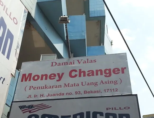 Damai Valas Money Changer Bekasi - Photo by Google