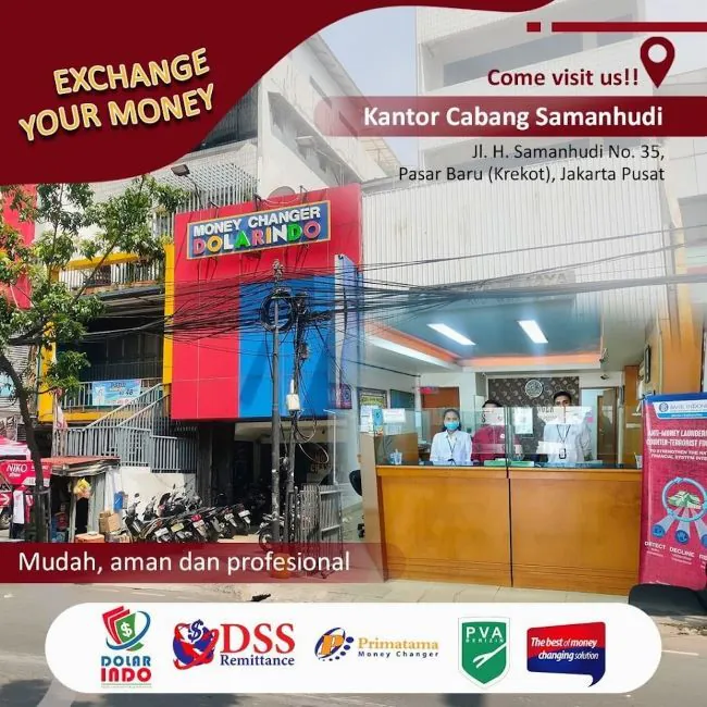 Dolarindo Money Changer Jakarta Pusat - Photo by Google