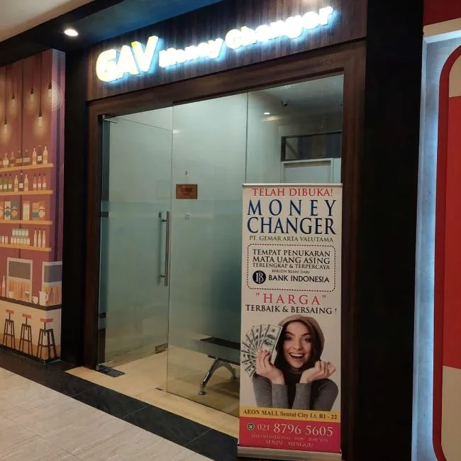 GAV Sentul Money Changer Bogor - Photo by Facebook