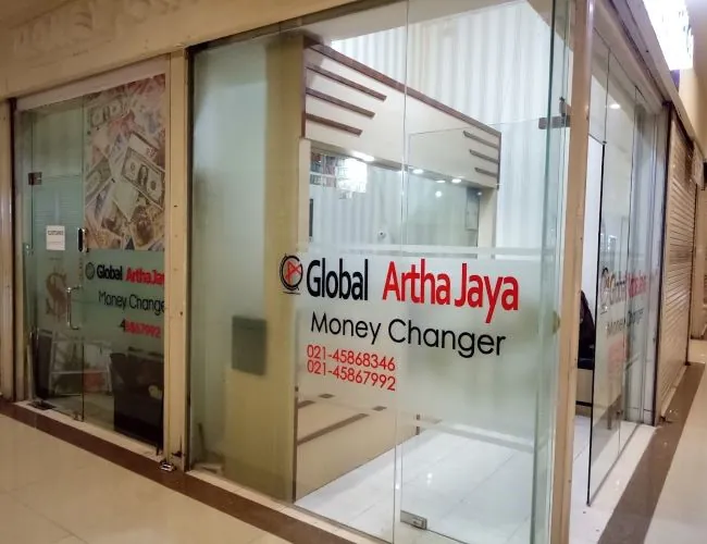 Global Artha Jaya Money Changer Kelapa Gading - Photo by Google