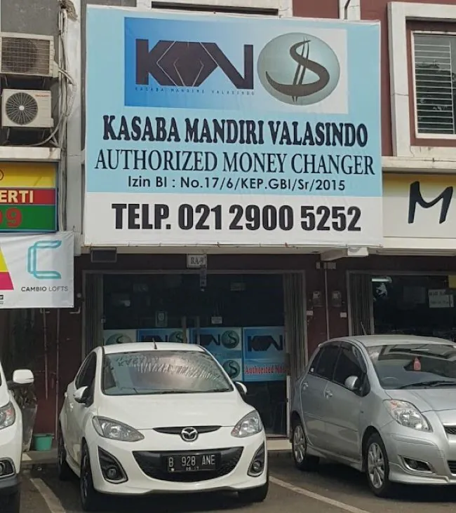 Kasaba Mandiri Valasindo Money Changer Tangerang - Photo by Google