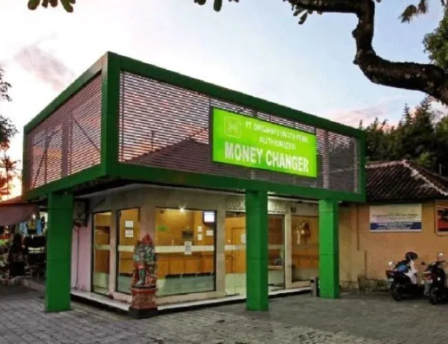 Money Changer Bali - Photo by Google