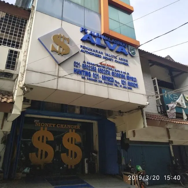 PT. Alfa Valasindo Money Changer Jakarta - Photo by Google