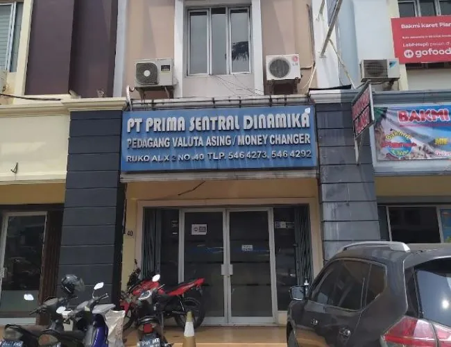 PT. Prima Sentral Dinamika Money Changer Tangerang - Photo by Google