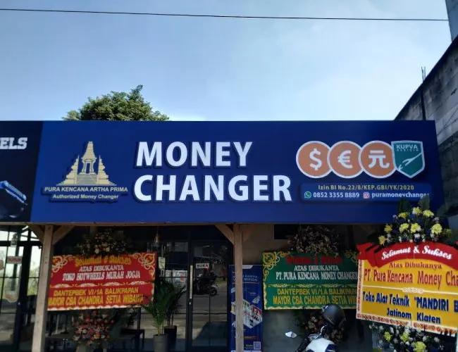 PT. Pura Kencana Artha Prima Money Changer Jogja - Photo by Google