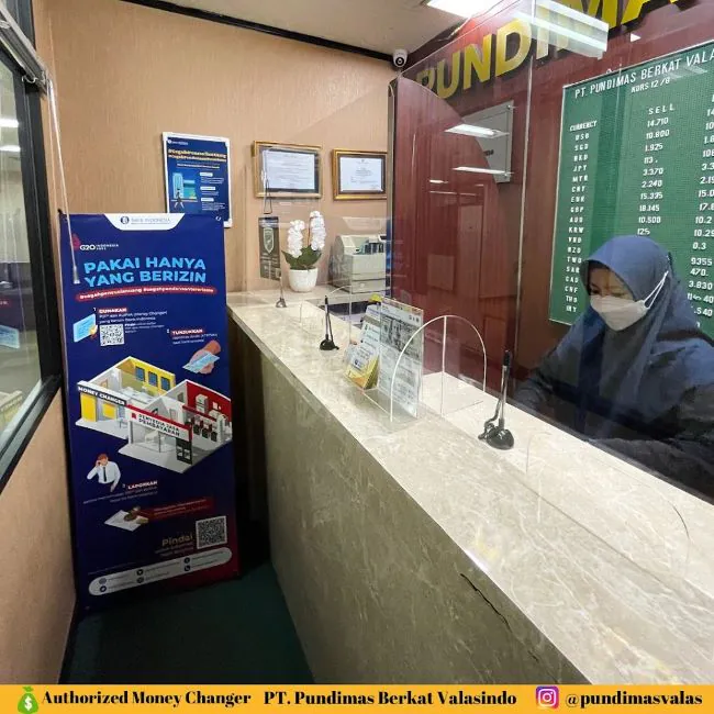 Pundimas Berkat Valasindo Money Changer Jakarta Selatan - Photo by Google