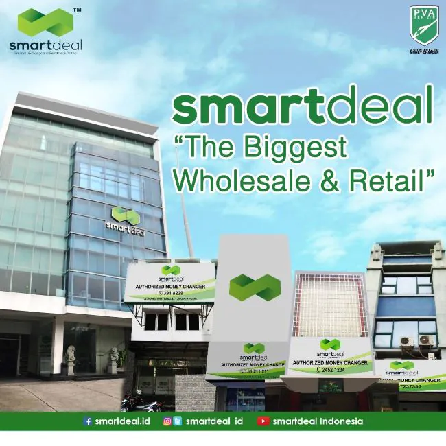 Smartdeal Money Changer Jakarta - Photo by Facebook