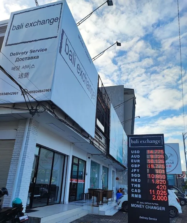 Bali Exchange Money Changer Denpasar - Photo by Google