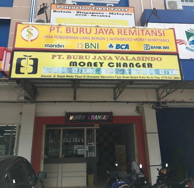Buru Jaya Valasindo Money Changer Batam - Photo by Google