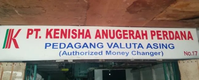 Kenisha Anugerah Perdana Money Changer Pontianak - Photo by Google