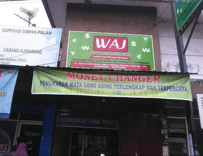 WAJ Money Changer Purwokerto - Photo by Google